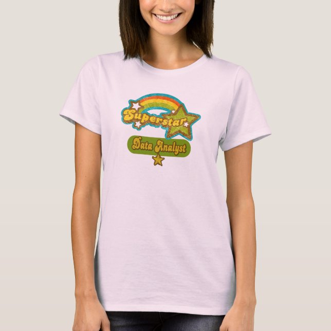 Superstar Data Analyst T-Shirt (Front)
