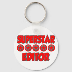 Superstar Editor Key Ring