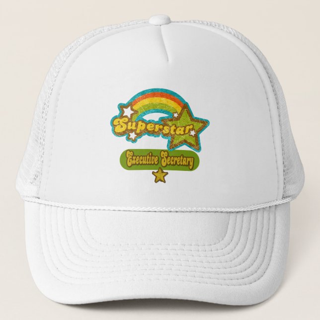 Superstar Executive Secretary Trucker Hat (Front)