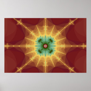 Superstar - Fractal Art Poster