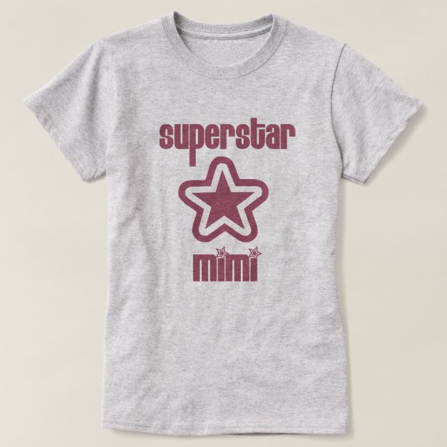 Superstar Mimi T-Shirt (Design Front)