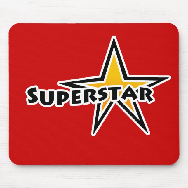Superstar Mouse Mat (Front)