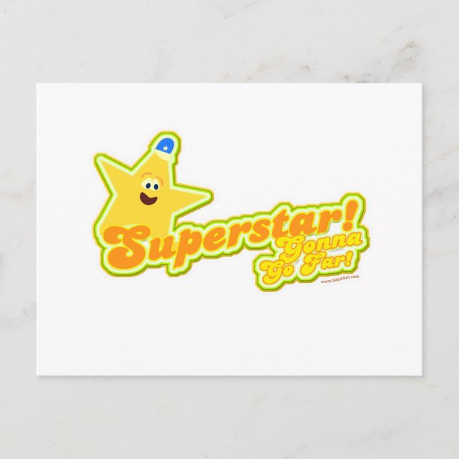 Superstar! Postcard (Front)