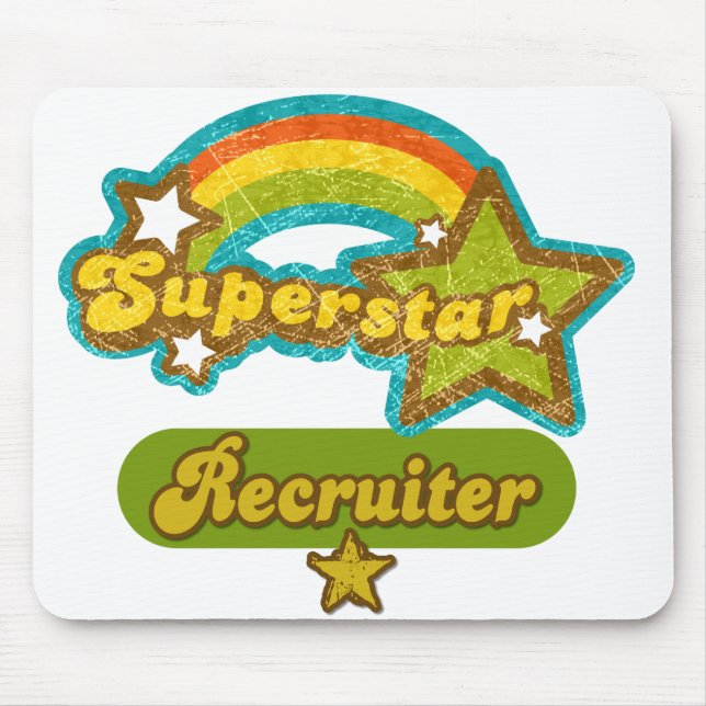 Superstar Recruiter Mouse Mat (Front)