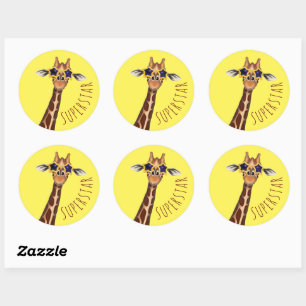 SUPERSTAR Reward Stickers - Giraffe