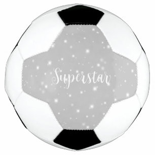 Superstar Silver Grey Starlight Football