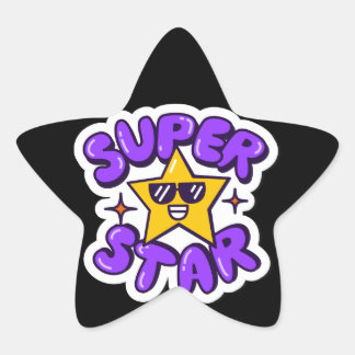 superstar  star sticker