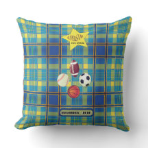 Superstar Tartan  Blue Yellow 