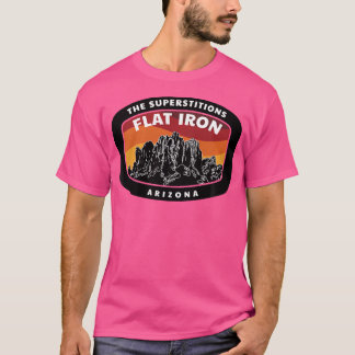 Superstition Flat Iron Arizona Mountain Hiking T-Shirt