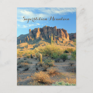 Superstition Mountain Arizona Postcard