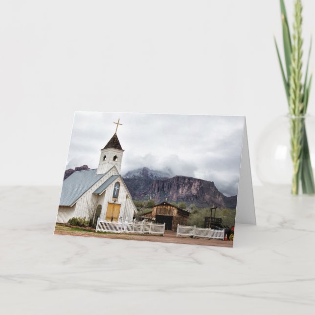 Superstition Mountain Museum  - Arizona Holiday Card (Front)