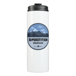 Superstition Mountains Arizona Camping Thermal Tumbler