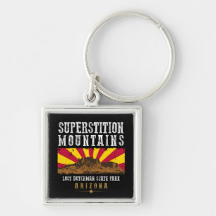 SUPERSTITION MOUNTAINS ARIZONA KEY RING