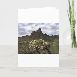 Superstition Mountains Holiday Card
