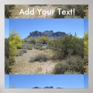 Superstition Mountains Poster