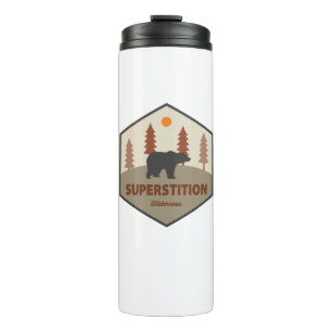 Superstition Wilderness Arizona Bear Thermal Tumbler