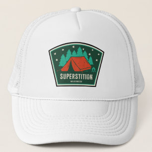 Superstition Wilderness Arizona Camping Trucker Hat
