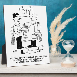 Superstore Retail Shop Worker DIY Shop Manager Plaque