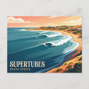 Supertubes South Africa Postcard