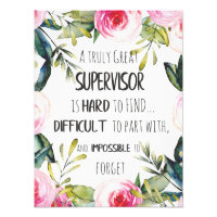 Supervisor Appreciation Thank you Quote Boss