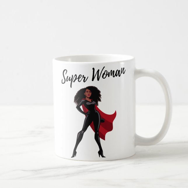 SuperWoman Being Female is my Superpower Coffee Mu Coffee Mug (Right)