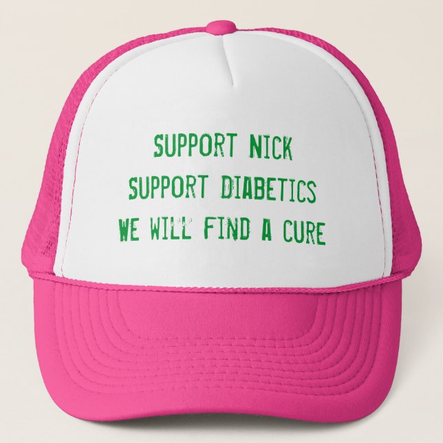 Suport Nick Jonas Trucker Hat (Front)