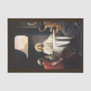 Supper at Emmaus by Carl Bloch  Tissue Paper