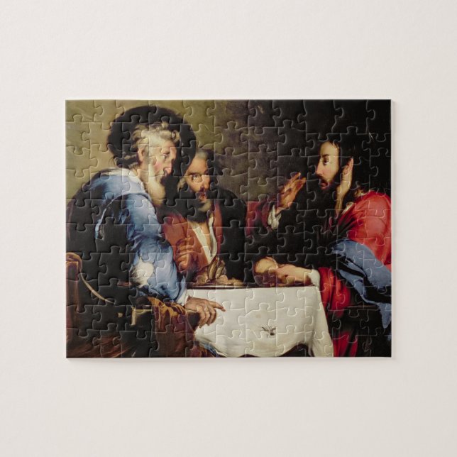 Supper at Emmaus Jigsaw Puzzle (Horizontal)