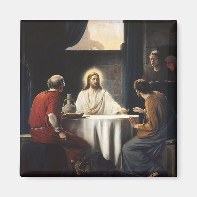 Supper at Emmaus  Magnet (Front)