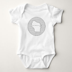 Supper Clubs of Wisconsin Baby Bodysuit