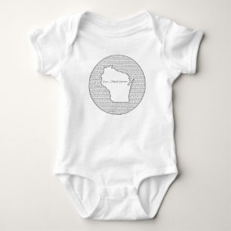 Supper Clubs of Wisconsin Baby Bodysuit