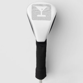 Supper Clubs of Wisconsin - Martini Golf Head Cover