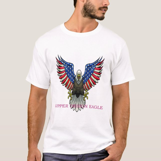Supper design Eagle T-Shirt (Front)