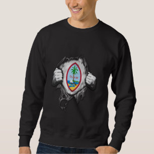 Supper Guam Flag, Guam Country Sweatshirt