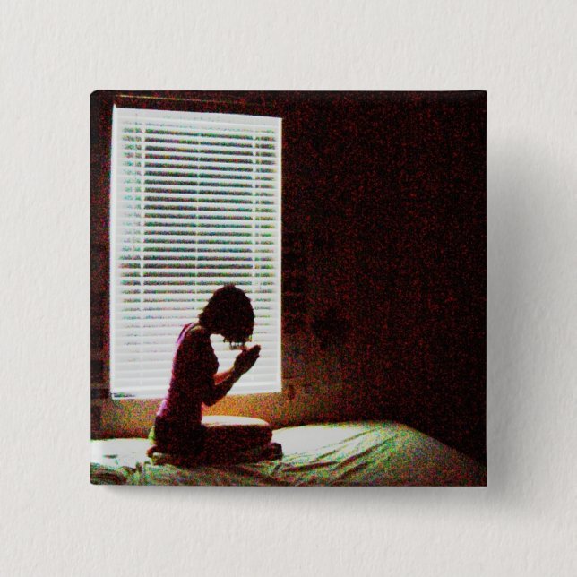 Supplication 15 Cm Square Badge (Front)