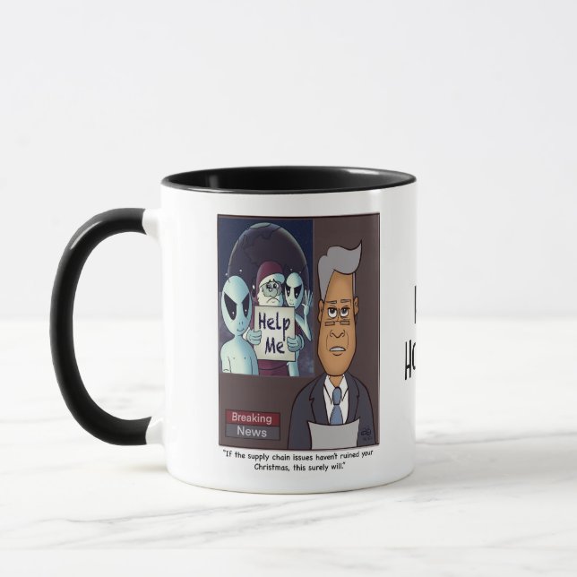 Supply Chain Holiday Mug (Left)