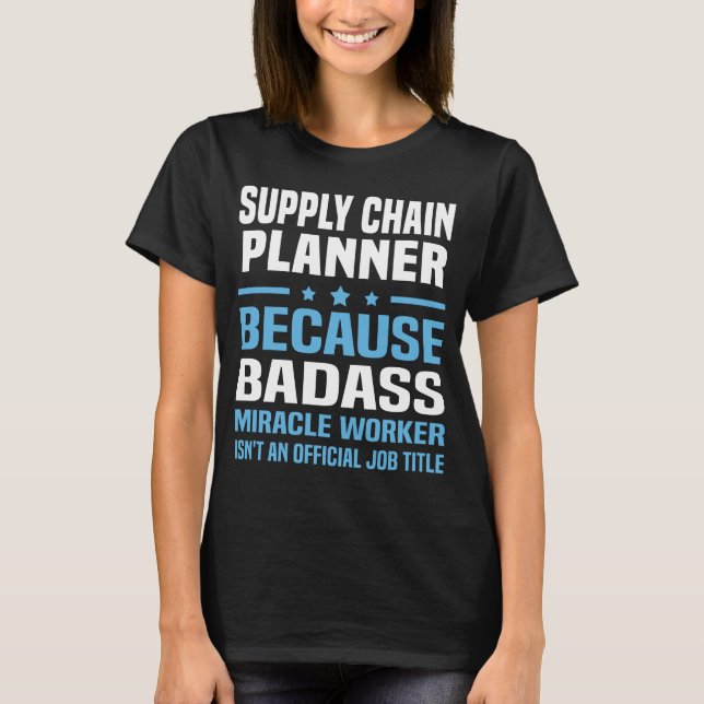 Supply Chain Planner T-Shirt (Front)