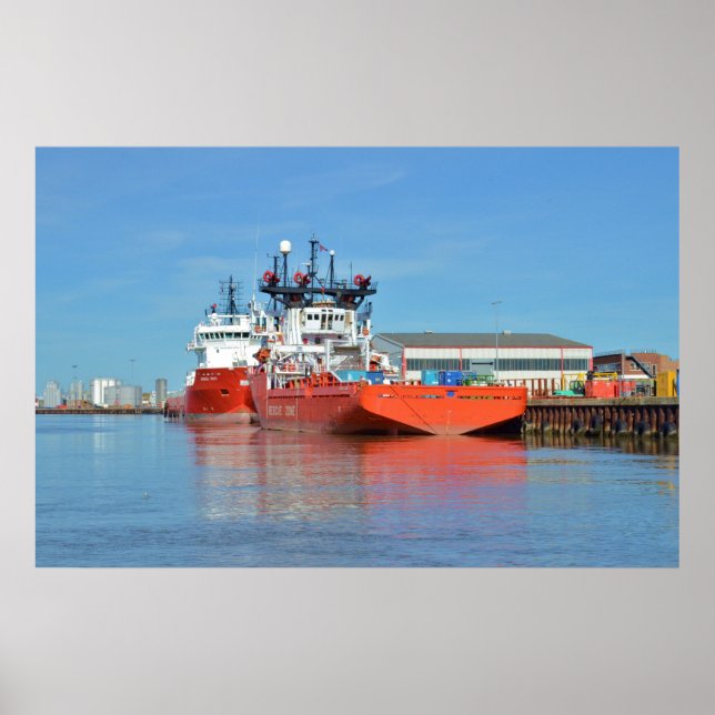 Supply Ships Energy Lord And Durga Devi Poster (Front)