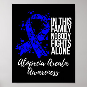 Support Alopecia Areata Awareness  Poster