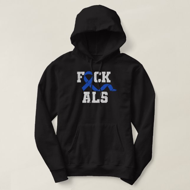 Support ALS awareness Hoodie (Design Front)