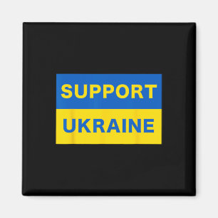 Support And Stand With Ukraine Pro-democracy Freed Magnet