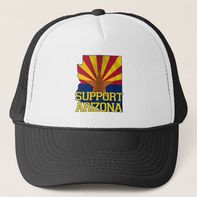 Support Arizona Trucker Hat (Front)