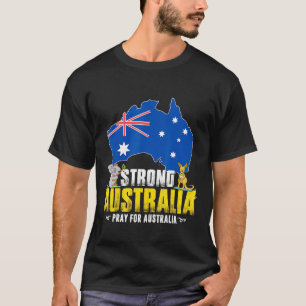 Support Australia Strong Save Koala Kangaroo T-Shirt
