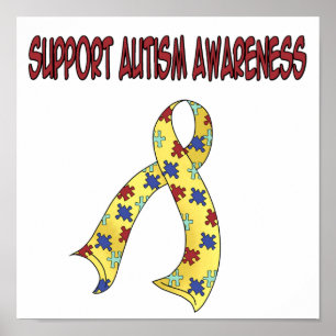 SUPPORT Autism Awareness Poster