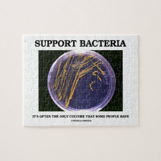 Support Bacteria Often Only Culture Some People Jigsaw Puzzle