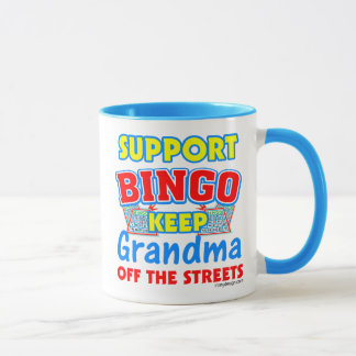 Support Bingo Grandma Mug