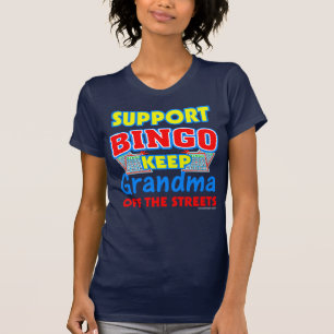 Support Bingo Grandma T-Shirt