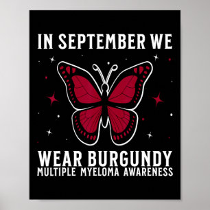 Support Blood Cancer Awareness Multiple Myeloma Aw Poster