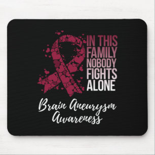 Support Brain Aneurysm Awareness Mouse Mat
