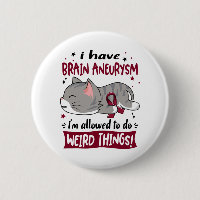 Support Brain Aneurysm Awareness Ribbon Gifts